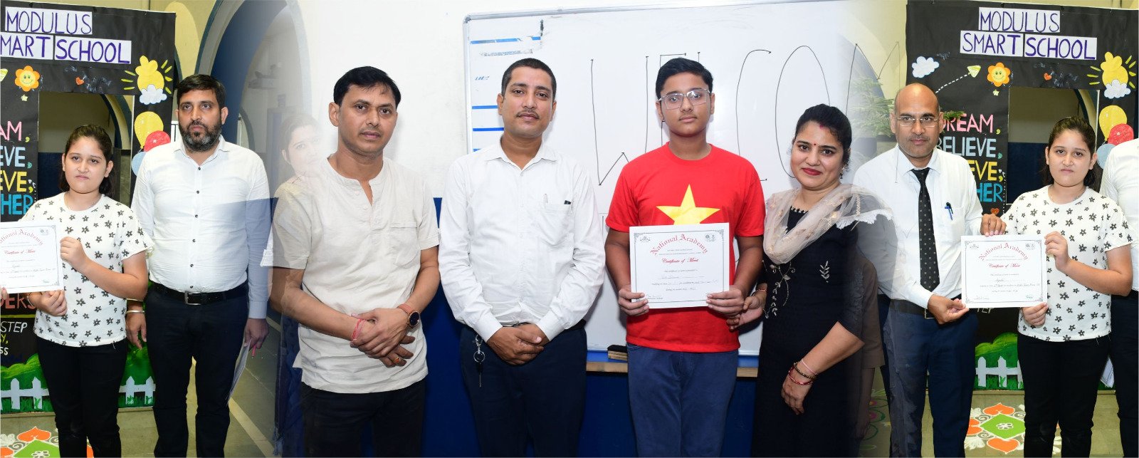 Modulus Smart School Academic Excellence & Toppers